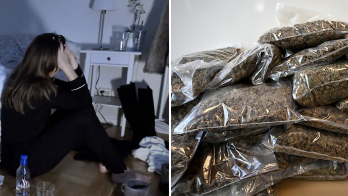 300 kilo narkotika beslagtogs i en lägenhet i Sollentuna under våren.